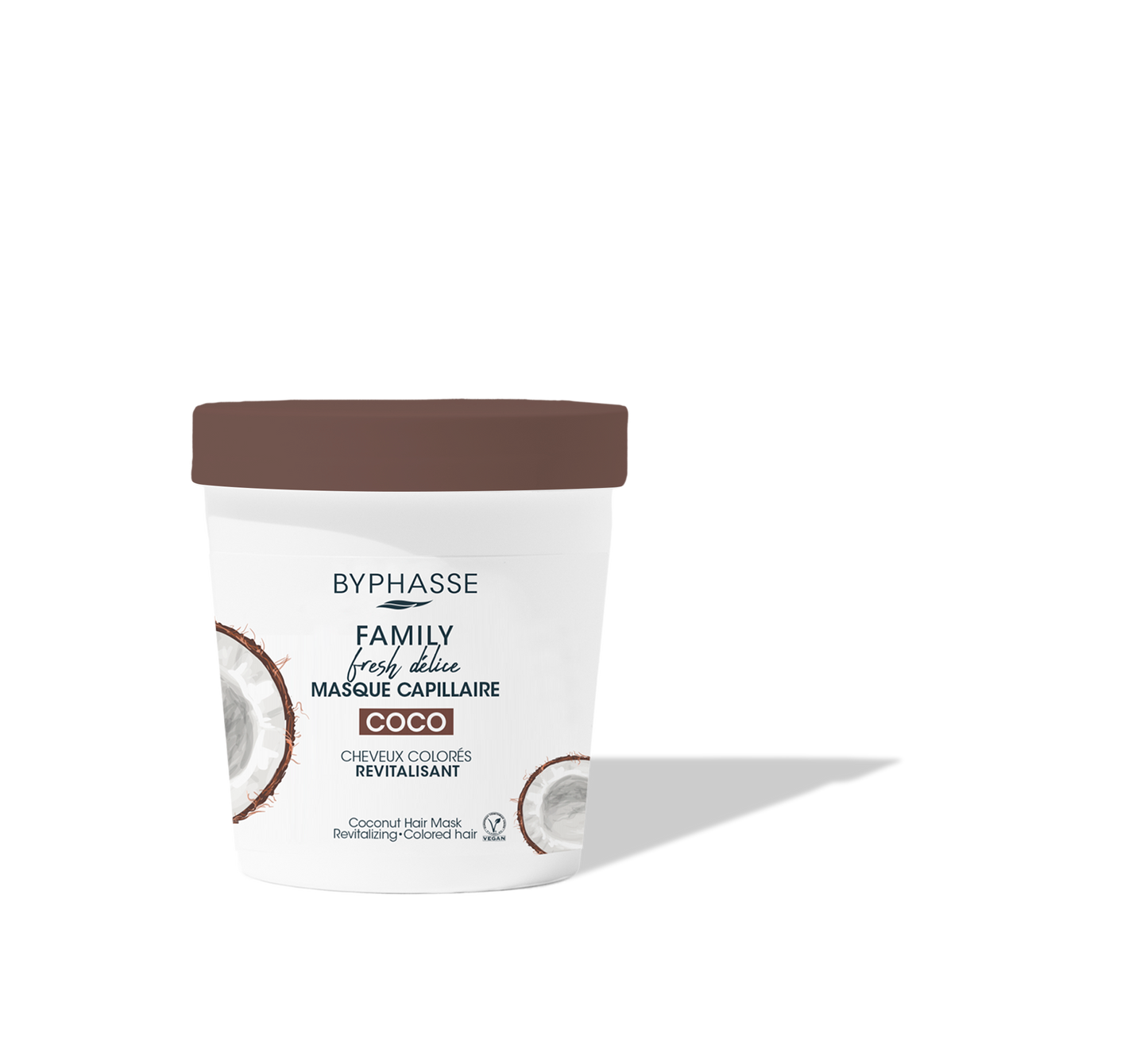 Byphasse Family Fresh Délice Revitalising Coconut Mask for Coloured Hair