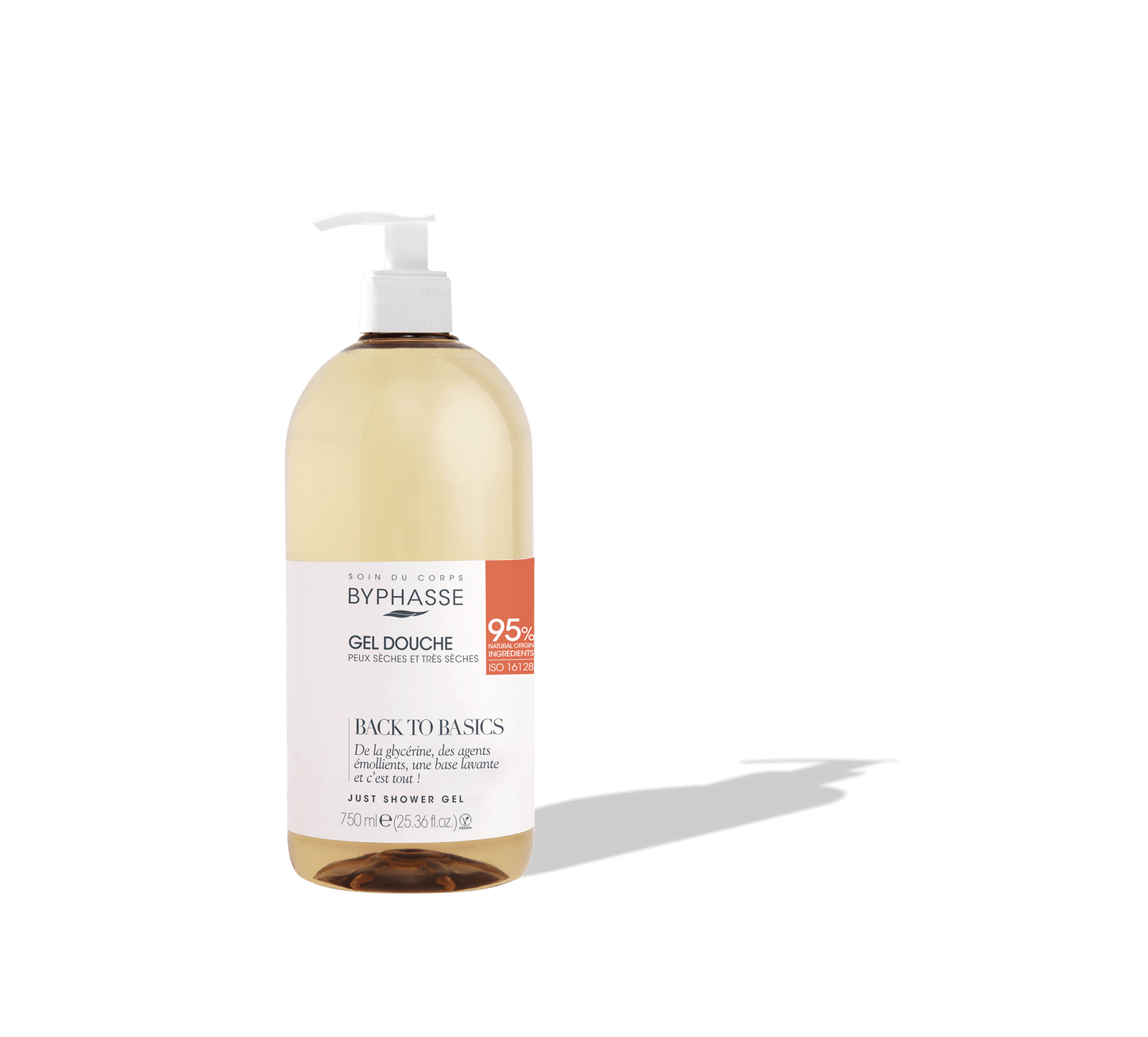 Byphasse Back to Basics Shower Gel Dry and Very Dry Skin