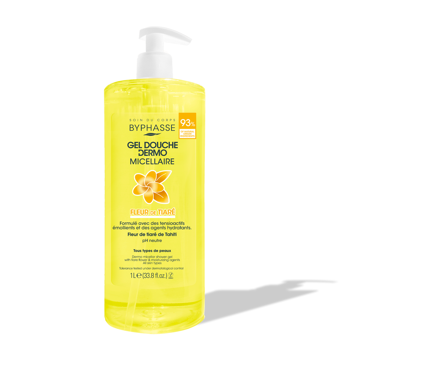 Byphasse Tiaré Flower Dermo Micellar Shower Gel