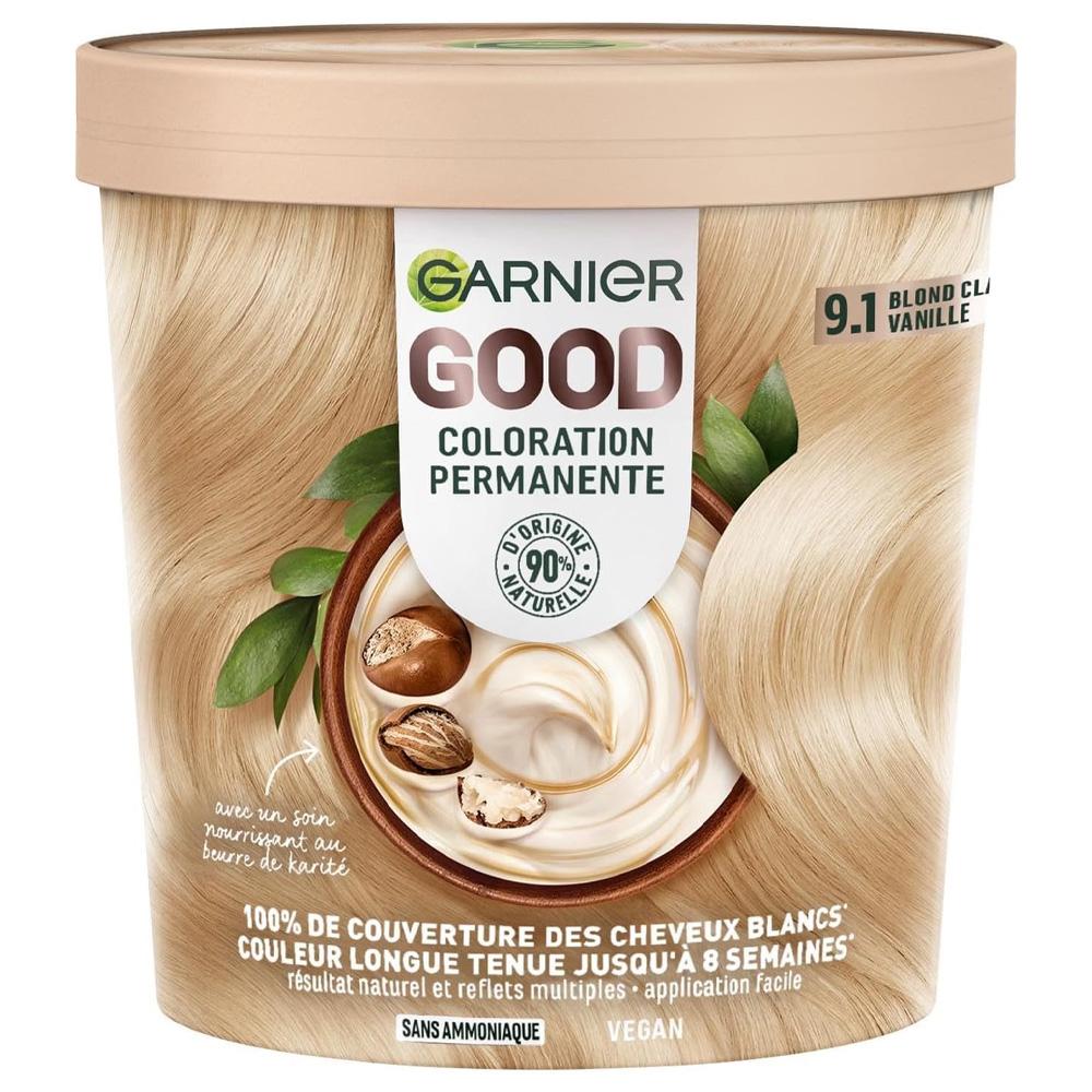 Garnier GOOD Coloration Permanente 9.1 Blond Clair Vanille