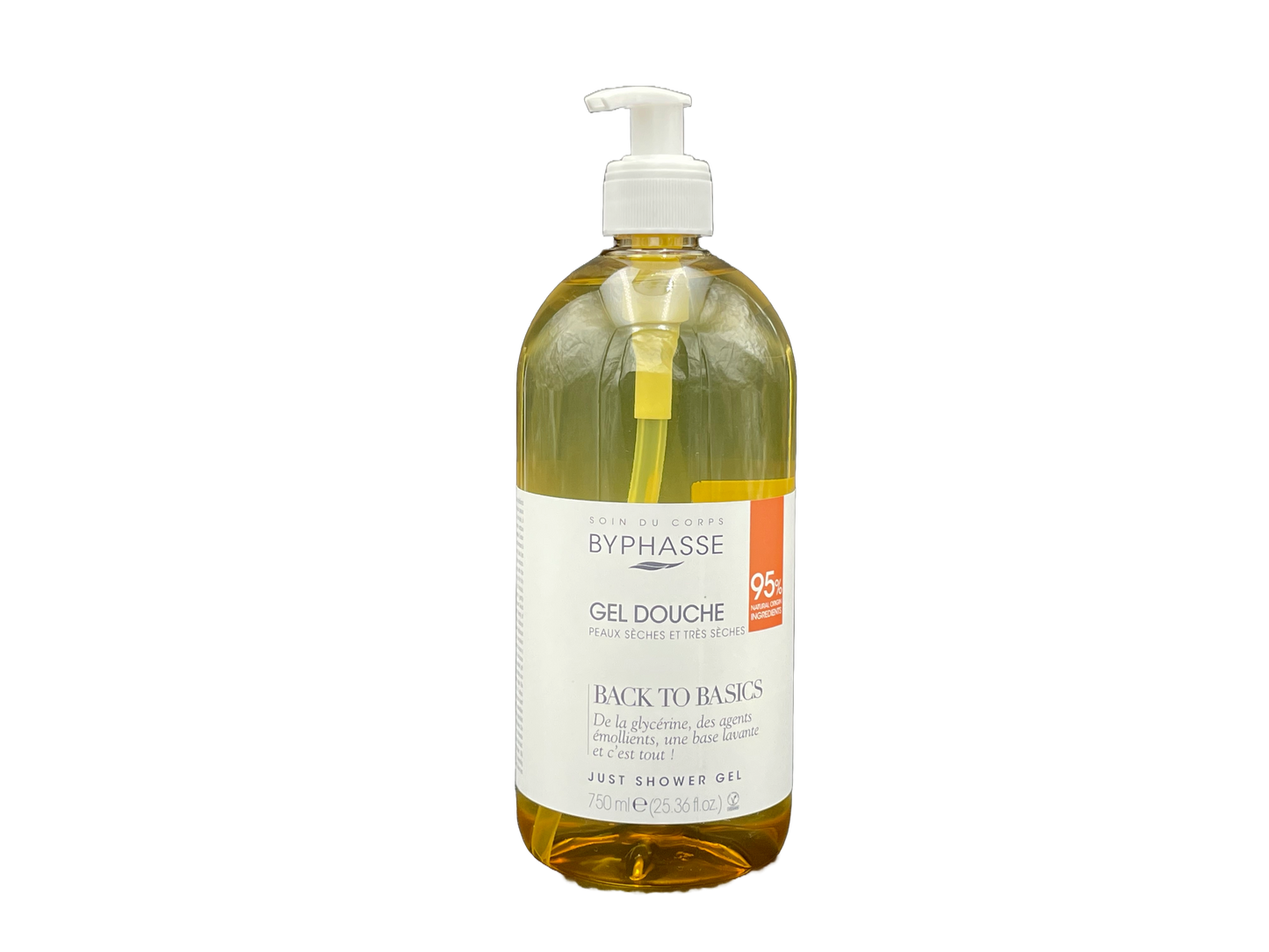 Byphasse Back to Basics Shower Gel Dry and Very Dry Skin