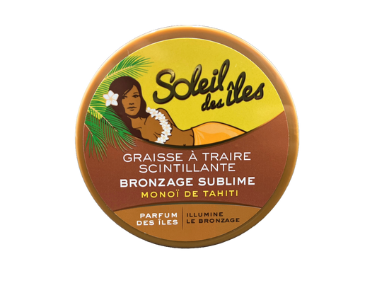 Soleil des îles Glistening Milking Grease Sublime Tanning Tahitian Monoi