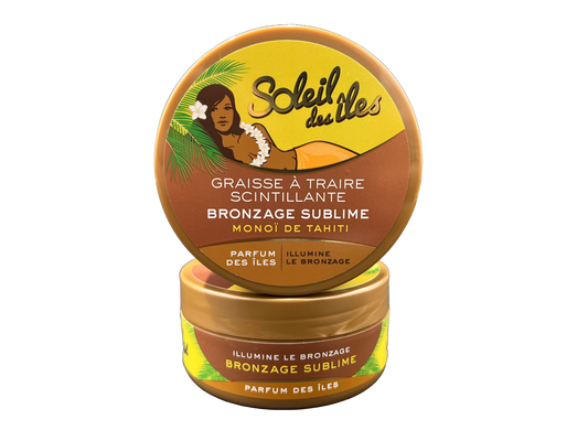 Soleil des îles Glistening Milking Grease Sublime Tanning Tahitian Monoi