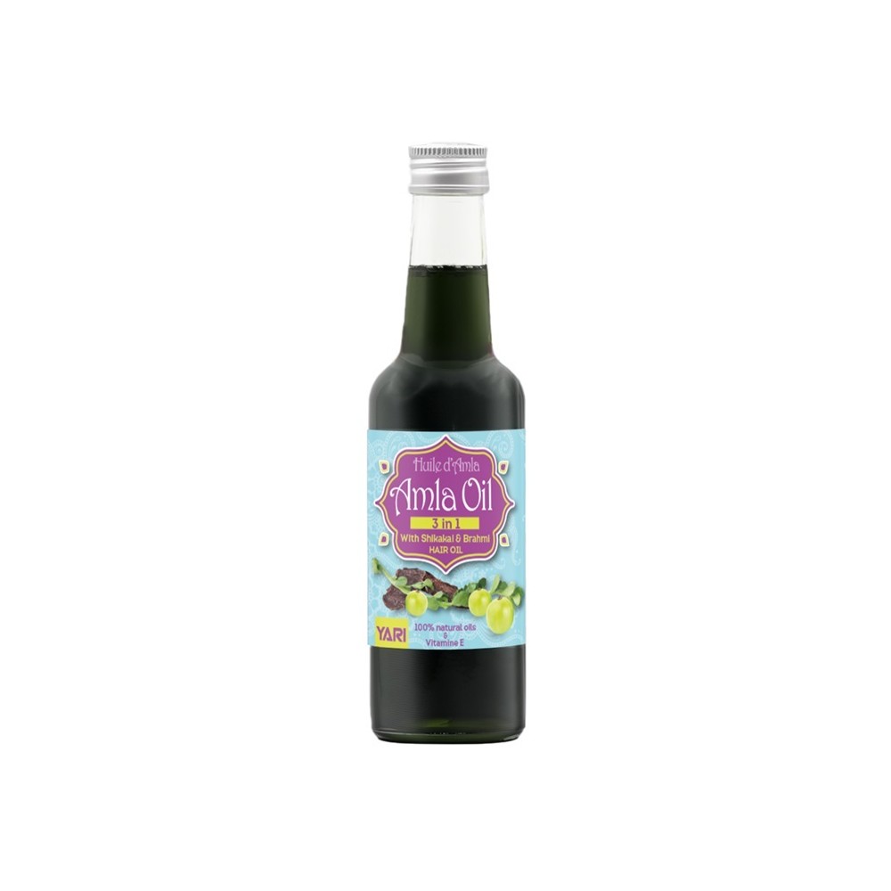 Yari Huile 3 en 1 Huile d'Amla, Shikakai et Brahmi