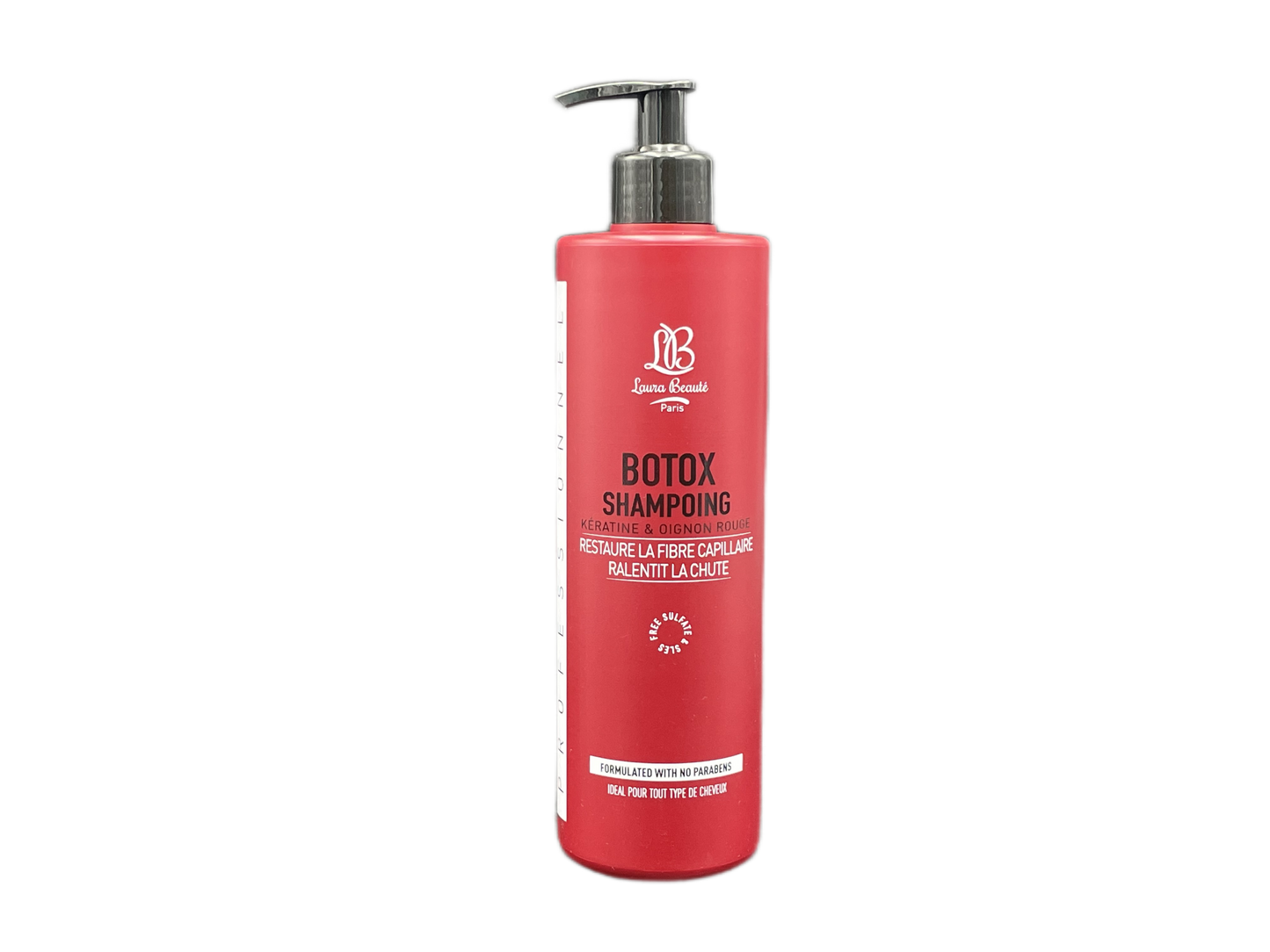 Laura Beauté Shampoing BOTOX Kératine & Oignon Rouge