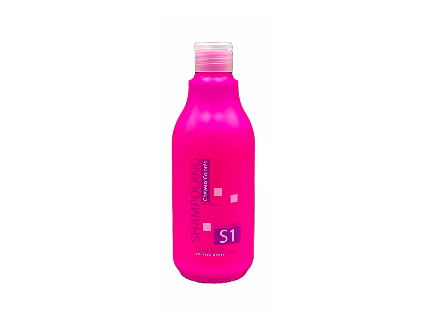 Dahlia Shampoing S1 à la Kératine pour Cheveux Colorés