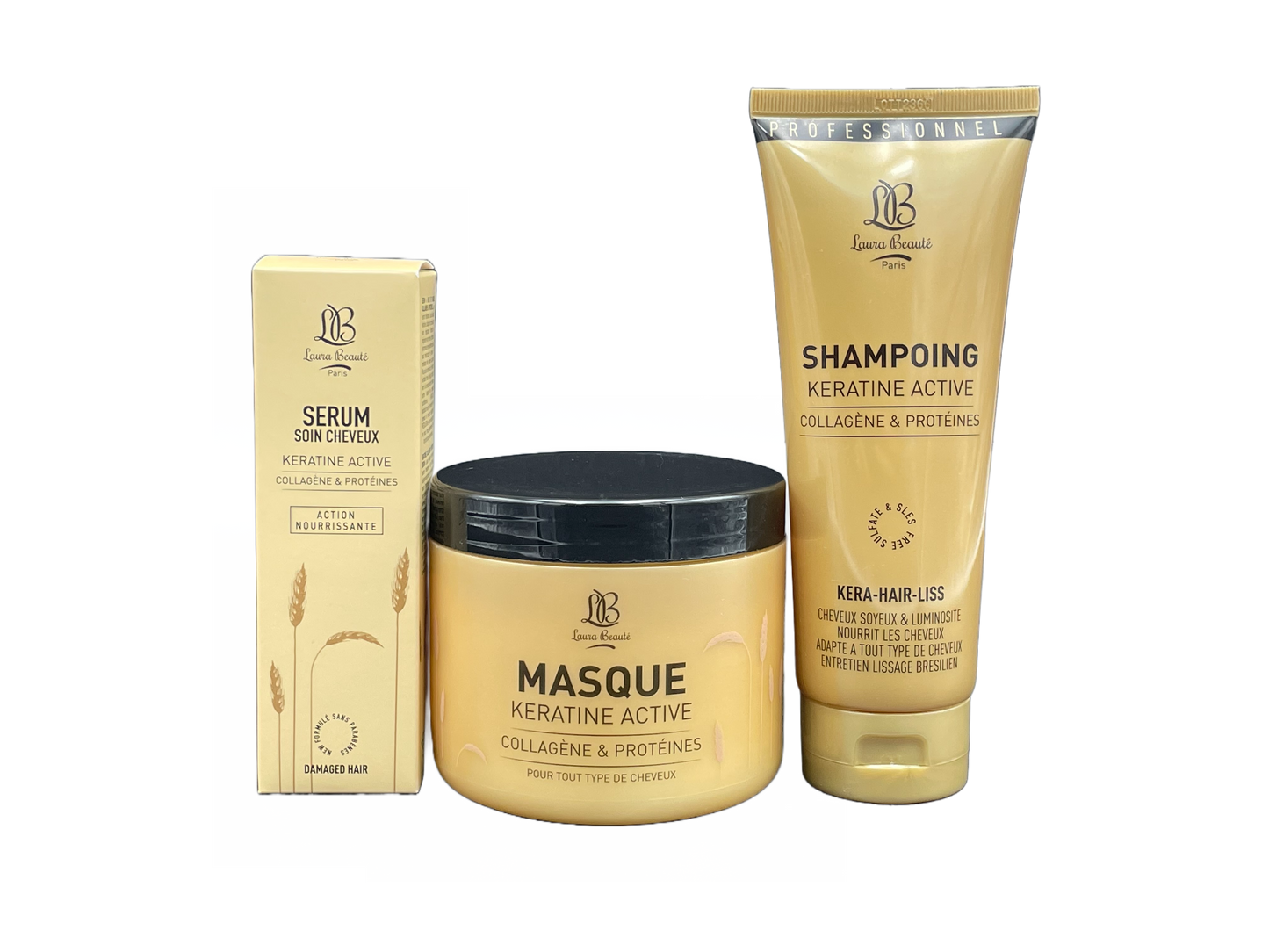 Laura Beauty Active Keratin Pack Collagen and Proteins