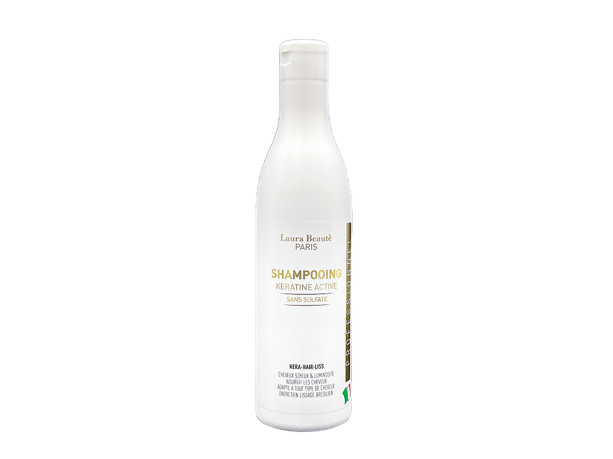 Shampoing et Masque Kératine et huile de Ricin Laura beauté