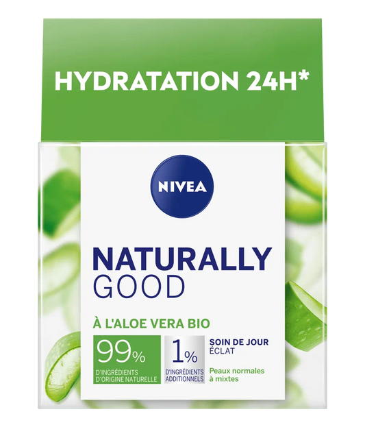 Nivea Crème Soin Jour Naturally Good Aloe Vera