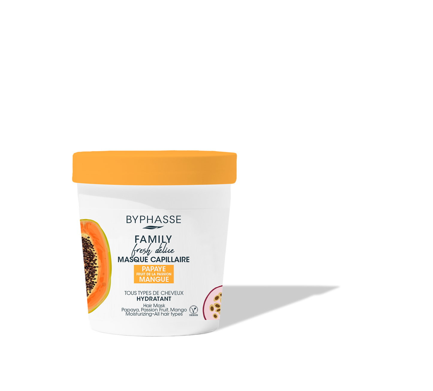 Byphasse Family Fresh Délice Papaya Moisturising Mask for All Hair Types