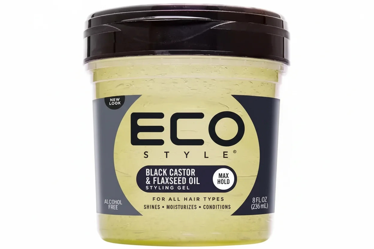 Eco Style Black Castor and Flaxseed Hair Gel