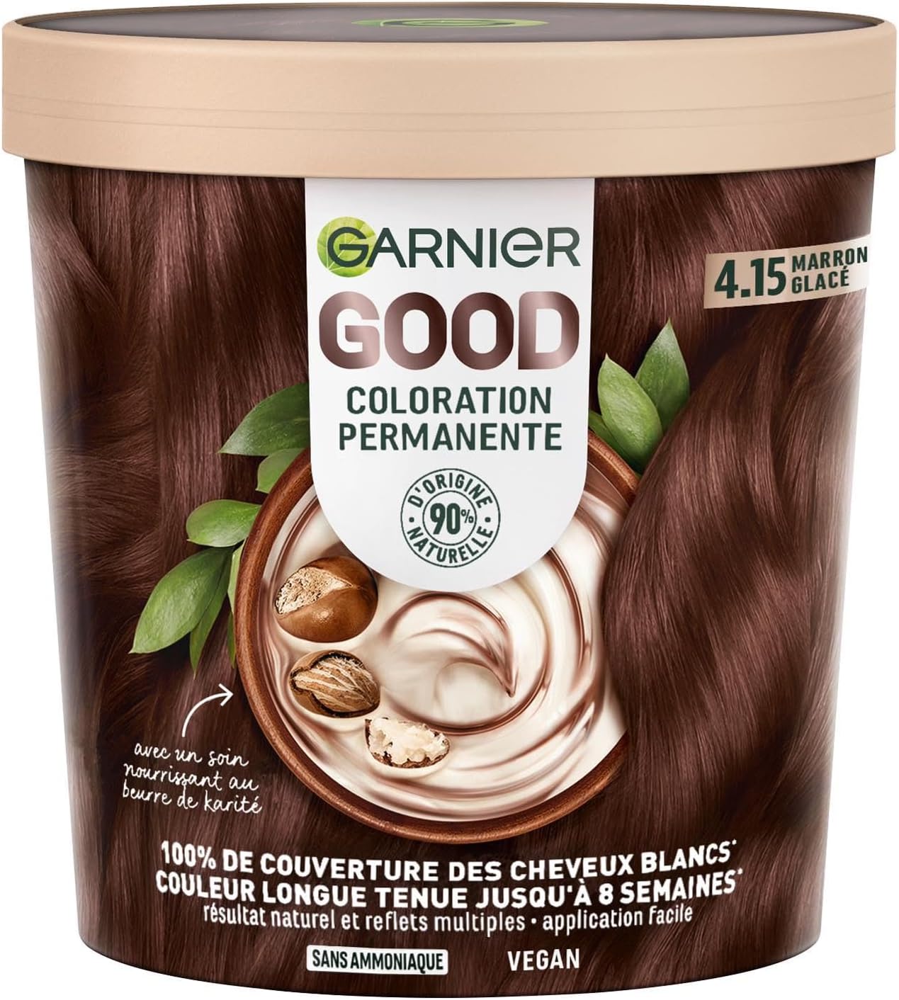 Garnier GOOD Coloration Permanente 4.15 Marron Glacé