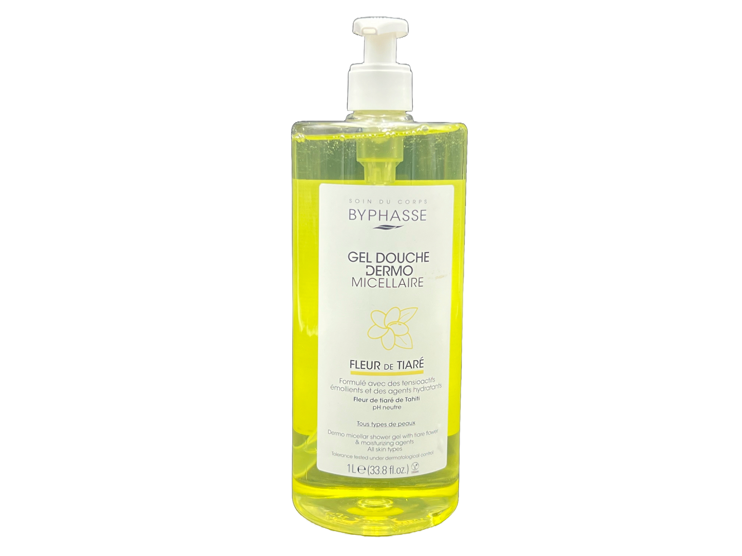 Byphasse Gel Douche Dermo Micellaire Fleur de Tiaré