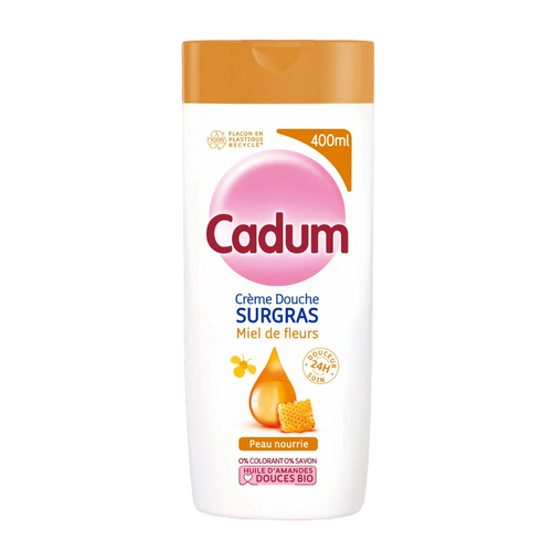 Cadum Crème Douche SURGRAS Miel