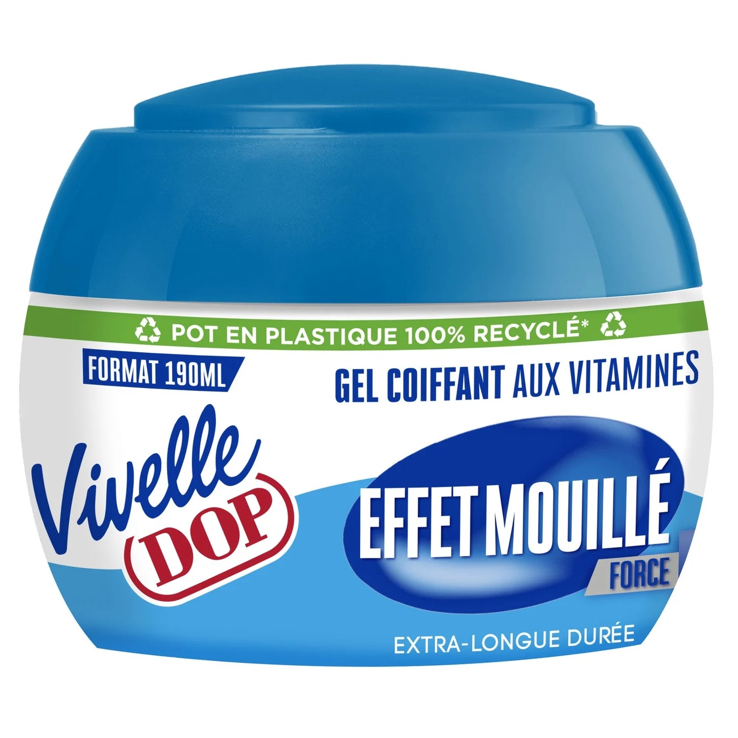 Vivelle Dop Gel Coiffant aux Vitamines Effet Mouillé Force 5