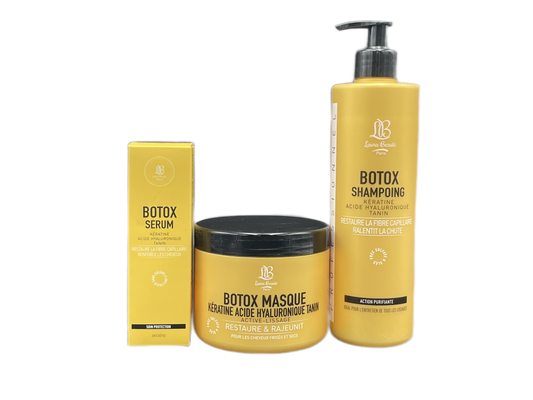 Pack Laura Beauté BOTOX Kératine et Acide Hyaluronique Tanin