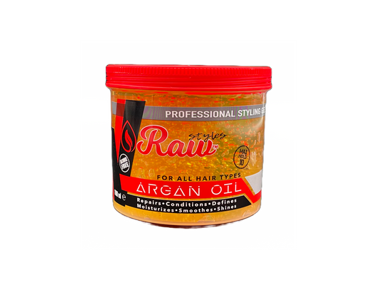 Raw Gel Capillaire Huile d'Argan