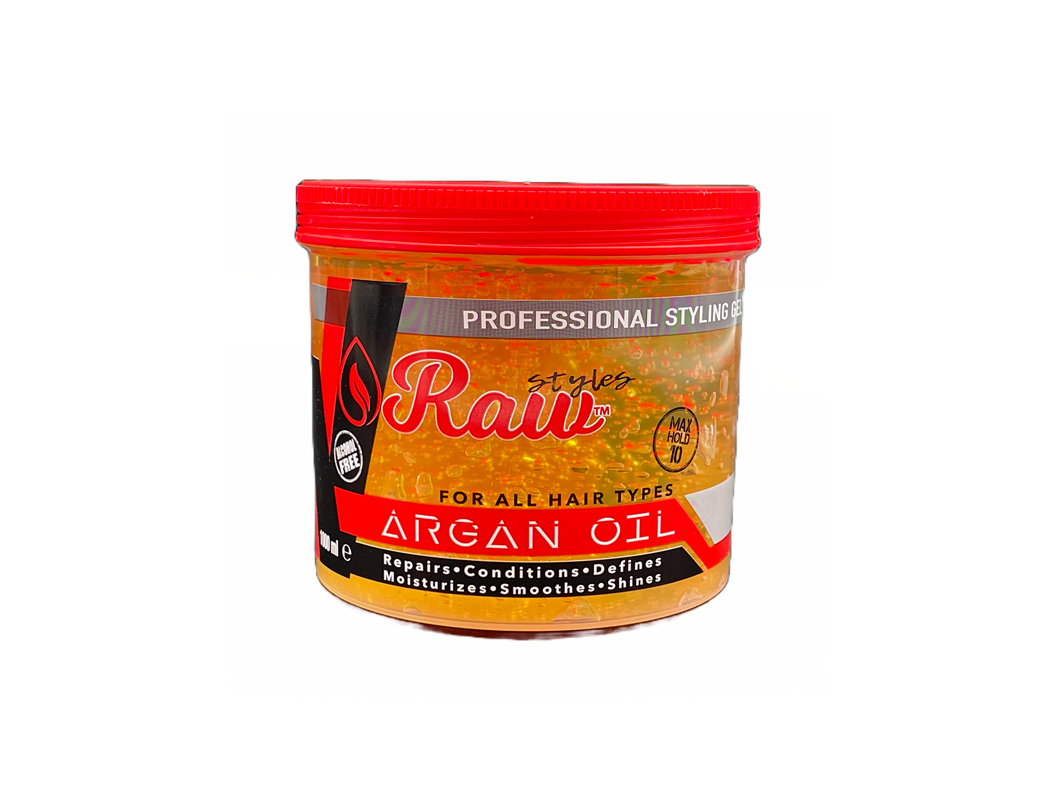 Raw Gel Capillaire Huile d'Argan