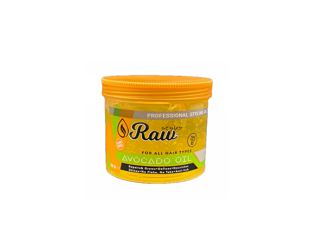 Raw Avocado Oil Hair Gel