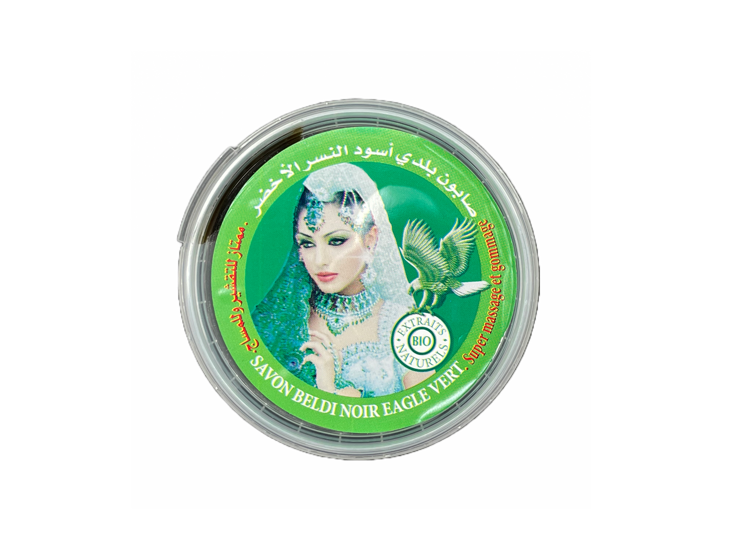 Eagle Vert Black Soap with Olive Oil and Prickly Pears