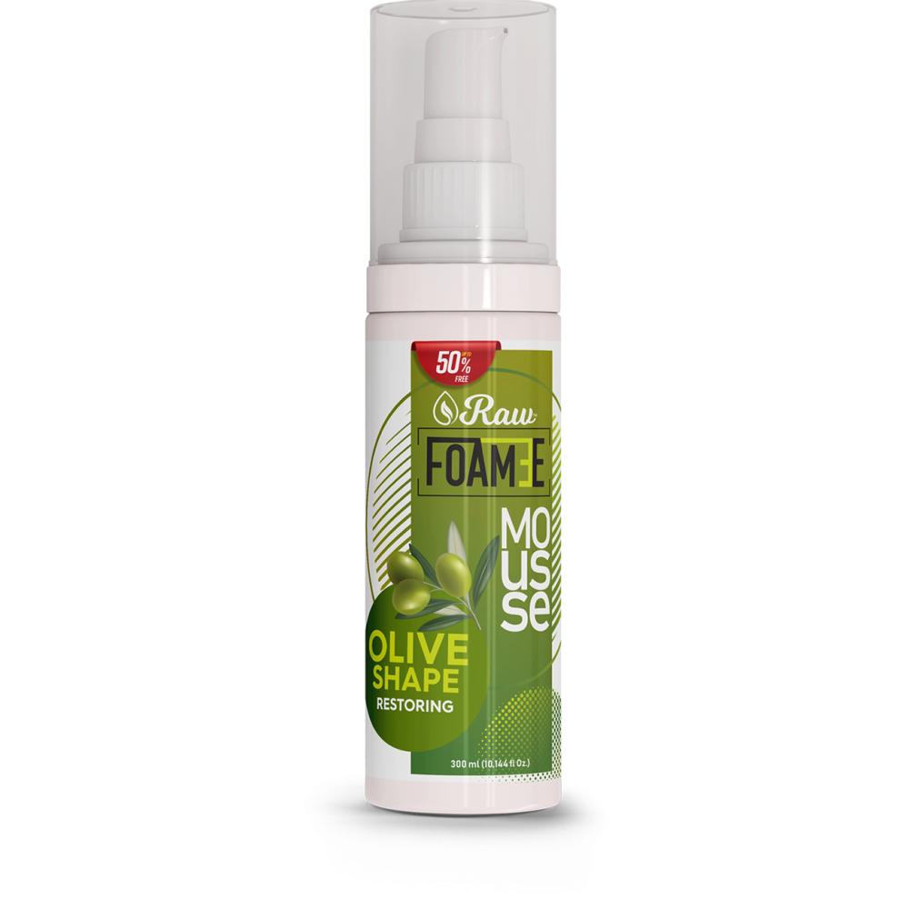 Raw Olive Hair Foam